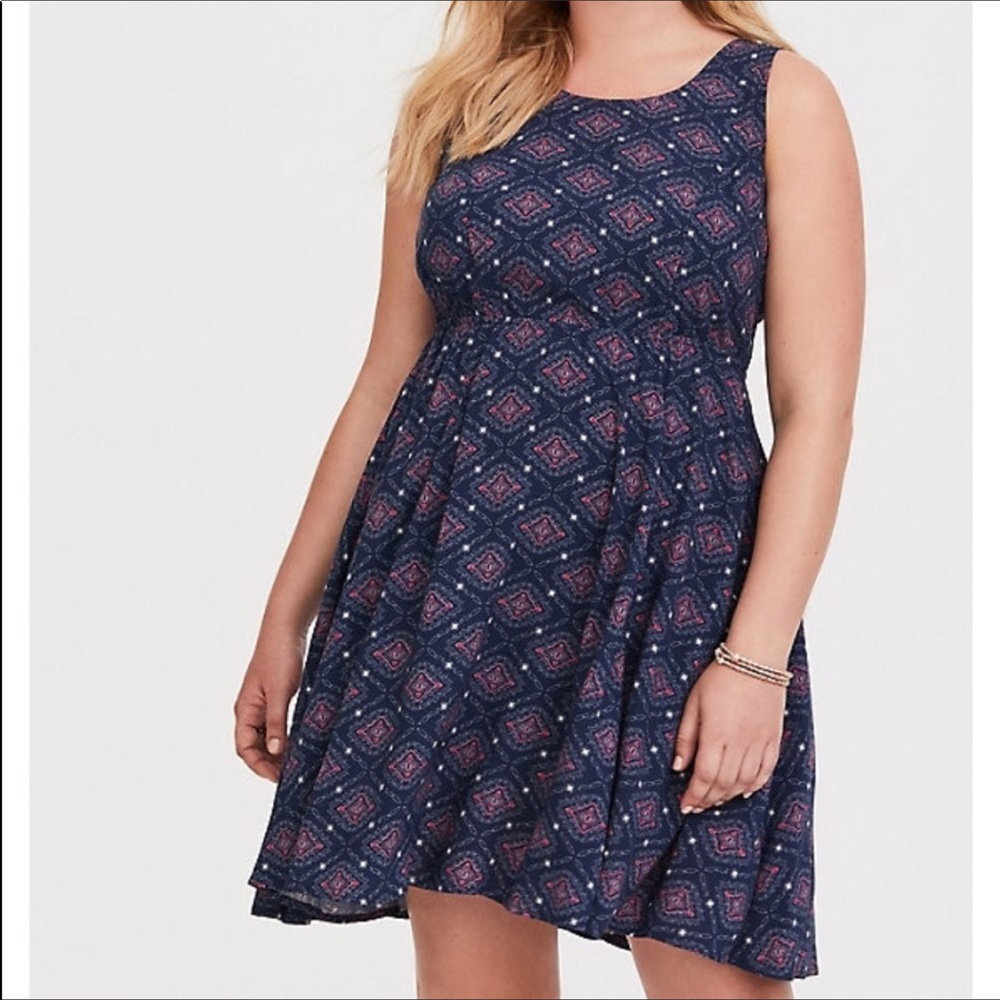 Torrid Tie back dress